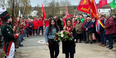 Commémoration de Roux, mars 1886