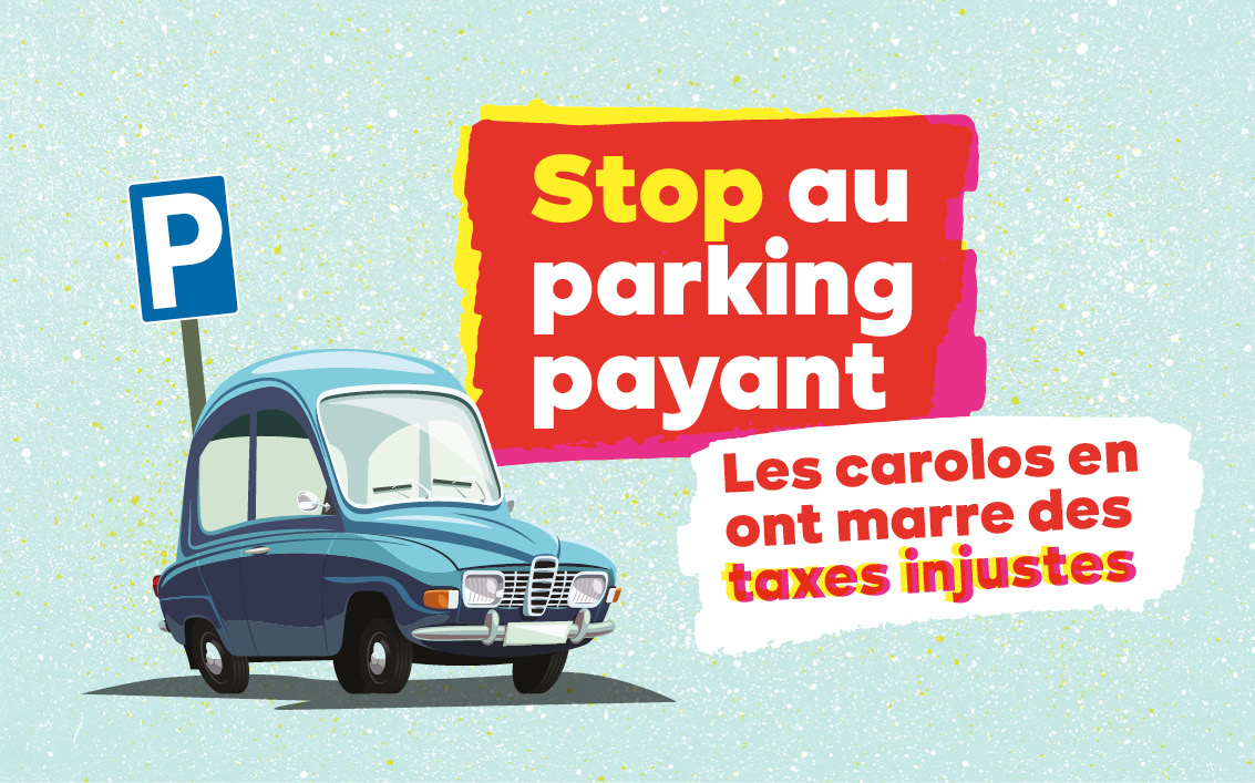 Stop au parking payant : signez la pétition !